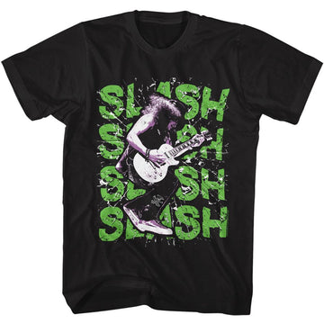 SLASH SHATTER S T-Shirt in Black