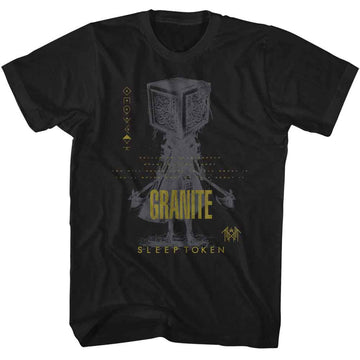 SLEEP TOKEN GRANITE S T-Shirt in Black