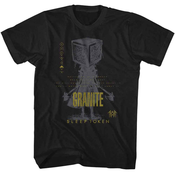 SLEEP TOKEN GRANITE S T-Shirt in Black