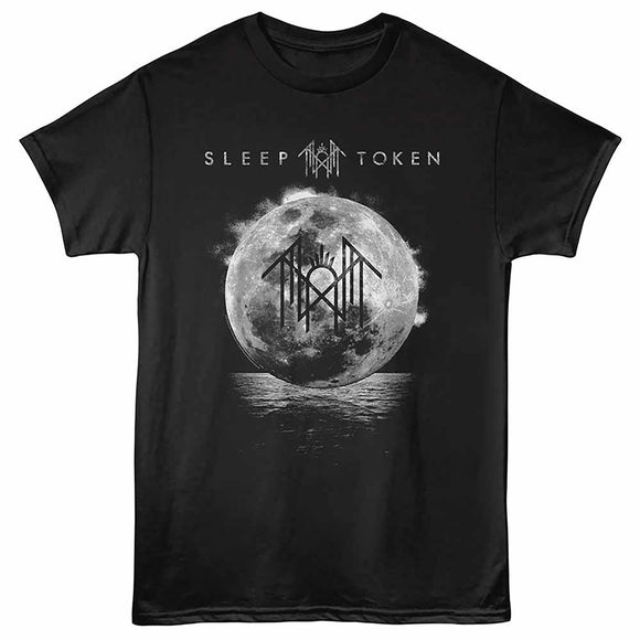 Sleep Token Moon Reflection Black Adult T-Shirt