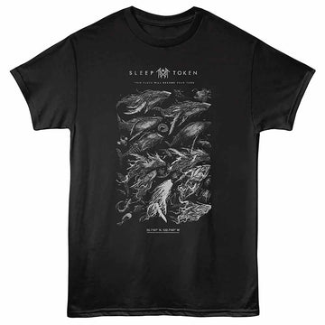 Sleep Token Sealife Black Adult T-Shirt