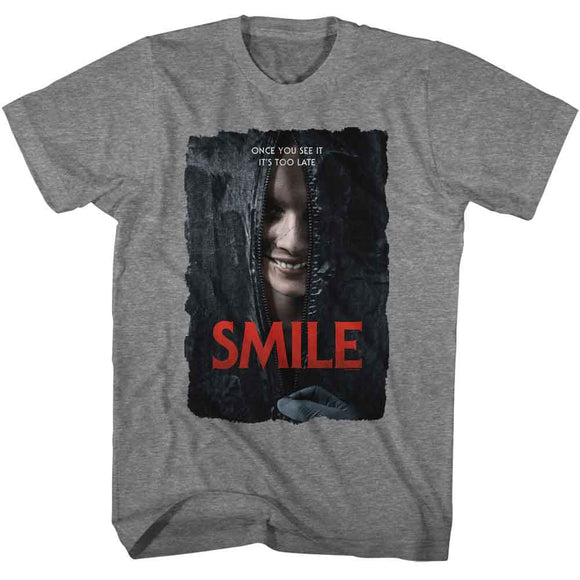 SMILE MOVIE POSTER S T-Shirt in Graphite Heather