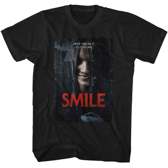 SMILE MOVIE POSTER S T-Shirt in Black
