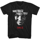 SMILE WHAT MAKES YOU S T-Shirt in Black