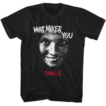 SMILE WHAT MAKES YOU S T-Shirt in Black