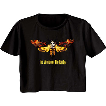 SILENCE OF THE LAMBS MOTH LADIES FESTIVAL CALI S T-Shirt in Black