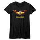 SILENCE OF THE LAMBS MOTH LADIES S T-Shirt in Black