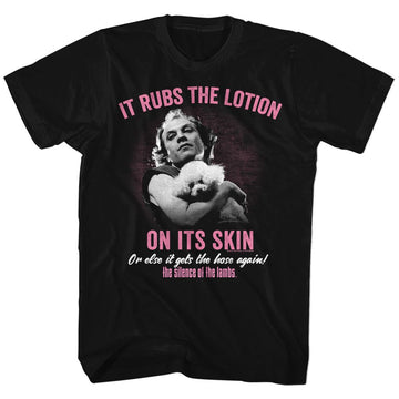 SILENCE OF THE LAMBS LOTION S T-Shirt in Black