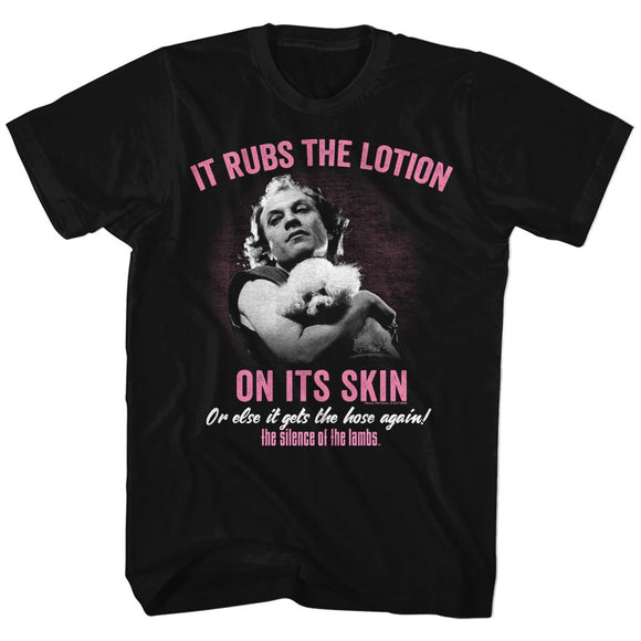 SILENCE OF THE LAMBS LOTION S T-Shirt in Black