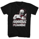 SILENCE OF THE LAMBS THE CANNIBAL S T-Shirt in Black