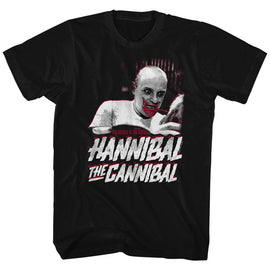 SILENCE OF THE LAMBS THE CANNIBAL S T-Shirt in Black