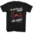 SILENCE OF THE LAMBS FRIEND FOR DINNER S T-Shirt in Black