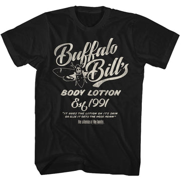SILENCE OF THE LAMBS BODY LOTION S T-Shirt in Black