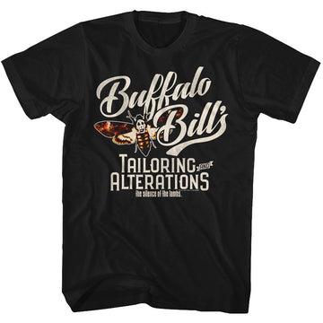 SILENCE OF THE LAMBS TAILORING S T-Shirt in Black