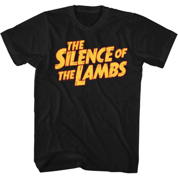 SILENCE OF THE LAMBS RETROLOGO S T-Shirt in Black