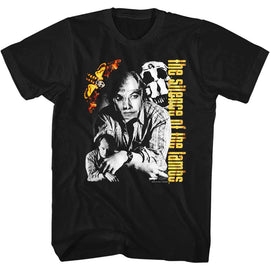 SILENCE OF THE LAMBS BUFFALO BILL COLLAGE S T-Shirt in Black