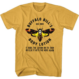 SILENCE OF THE LAMBS BILLS BODY LOTION S T-Shirt in Ginger