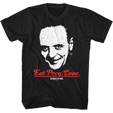 SILENCE OF THE LAMBS EAT THE RUDE S T-Shirt in Black
