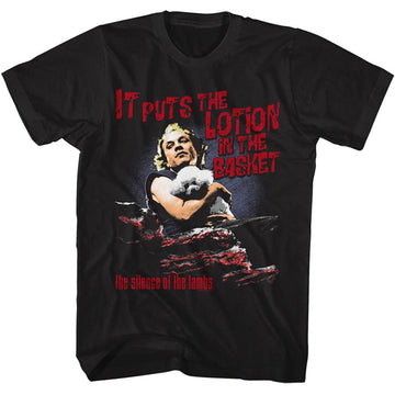 SILENCE OF THE LAMBS SILENCE OF THE LAMB SILENCE LOTION IN THE T-Shirt in Black