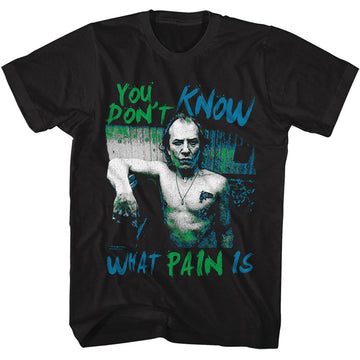 SILENCE OF THE LAMBS SILENCE YOU DONT KNOW S T-Shirt in Black
