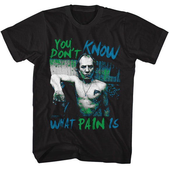 SILENCE OF THE LAMBS SILENCE YOU DONT KNOW S T-Shirt in Black