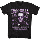 SILENCE OF THE LAMBS SILENCE ENTHRALL ME S T-Shirt in Black