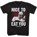 SILENCE OF THE LAMBS SILENCE NICE TO EAT YOU S T-Shirt in Black