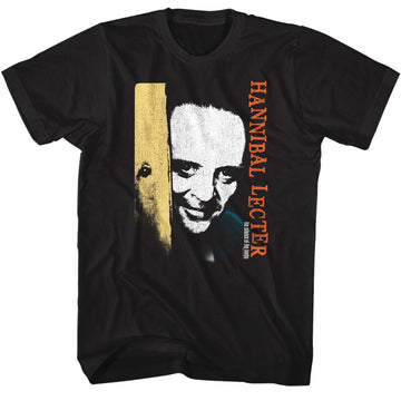 SILENCE OF THE LAMBS SOL STARK LECTER S T-Shirt in Black