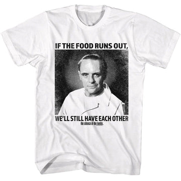 SILENCE OF THE LAMBS SOL EACH OTHER S T-Shirt in White