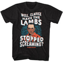 SILENCE OF THE LAMBS SOL WAVY LAMBS TEXT S T-Shirt in Black