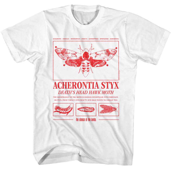 SILENCE OF THE LAMBS SOL A STYX METAMORPHOSIS S T-Shirt in White
