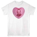 SILENCE OF THE LAMBS SOL CANDY HEART S T-Shirt in White