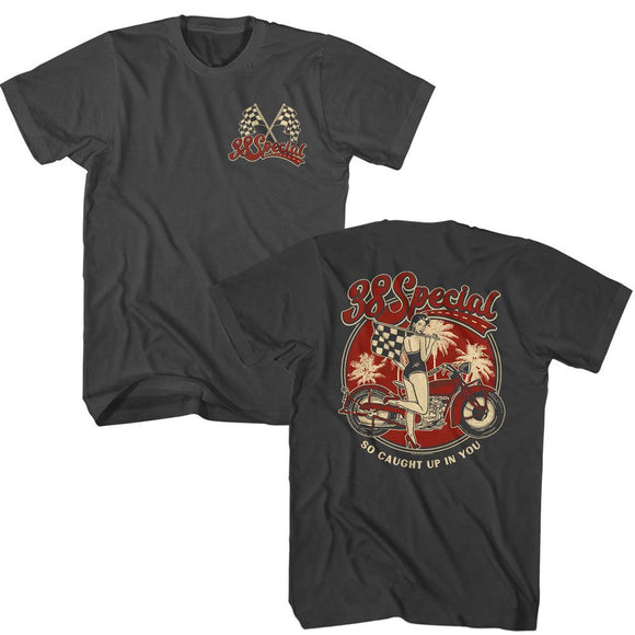 38 SPECIAL SO CAUGHT UP IN YOU ***F&B*** S T-Shirt in Smoke