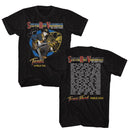 STEVIE RAY VAUGHAN SRV TEXAS FLOOD WORLD TOUR ***F&B*** S T-Shirt in Black
