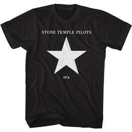 STONE TEMPLE PILOTS NUMBER 4 S T-Shirt in Black