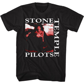 STONE TEMPLE PILOTS CORE TREE ART S T-Shirt in Black