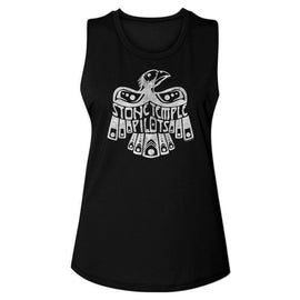 STONE TEMPLE PILOTS EAGLE LADIES MUSCLE TANK S T-Shirt in Black