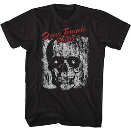 STONE TEMPLE PILOTS SKULL SUNGLASSES S T-Shirt in Black