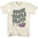 STONE TEMPLE PILOTS STP GRAPES S T-Shirt in Natural