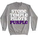 STONE TEMPLE PILOTS STP PURPLE GRAPHITE HEATHER L/S S T-Shirt in Graphite Heather