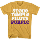 STONE TEMPLE PILOTS STP PURPLE S T-Shirt in Ginger