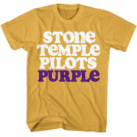 STONE TEMPLE PILOTS STP PURPLE S T-Shirt in Ginger