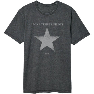 STONE TEMPLE PILOTS STP NO 4 VINTAGE WASH S T-Shirt in Black
