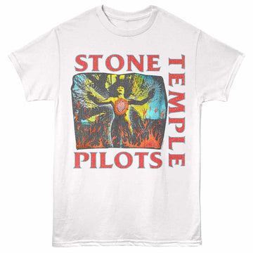 Stone Temple Pilots Sorceress Light White Adult T-Shirt