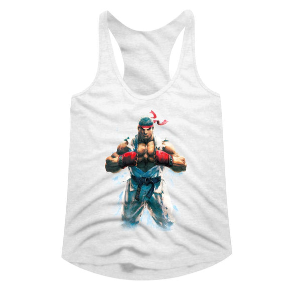 STREET FIGHTER RYU S T-Shirt in White