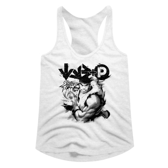 STREET FIGHTER HADOUKEN S T-Shirt in White