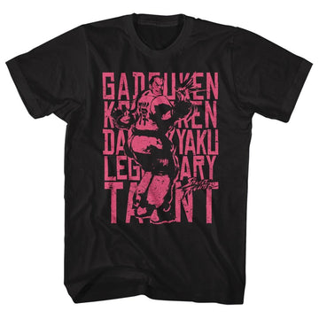 STREET FIGHTER LOW TIER BRO TIER S T-Shirt in Black