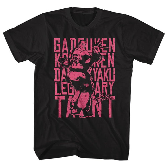 STREET FIGHTER LOW TIER BRO TIER S T-Shirt in Black