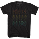STREET FIGHTER OUTLINES S T-Shirt in Black