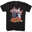 STREET FIGHTER AKU RYU LOGO S T-Shirt in Black